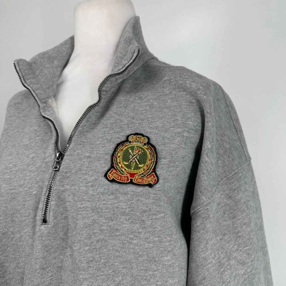 Favorite Daughter Viewpoint Quarter Zip Sweatshirt - Picture 6 of 12